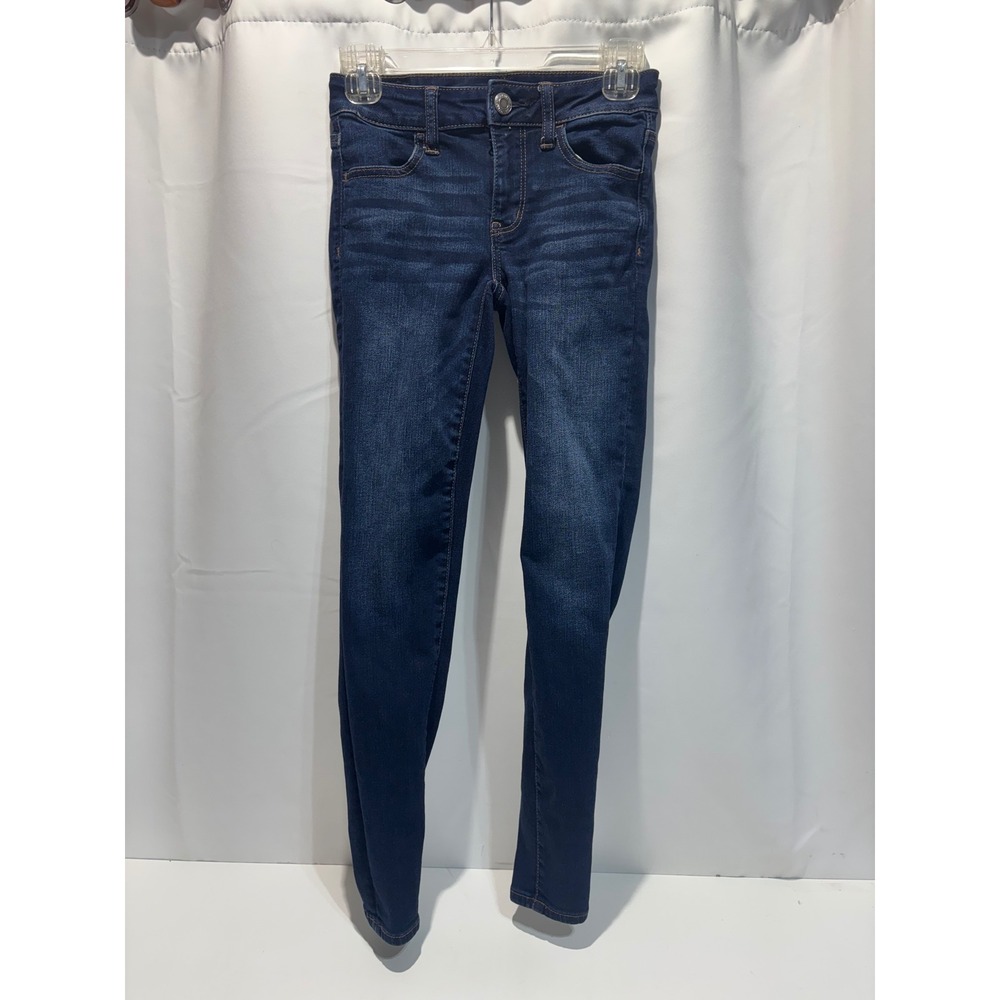 American Eagle Jegging Women 0 Dark Wash Ne(x)t Level Stretch Skinny Jeans